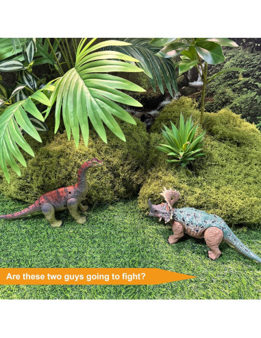 Juguete Dinosaurios EKU Eudimorphodon Brachiosaurus Styracosaurus
