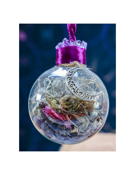 Bola de Bruja Morada Nosadi 10 cm Protección Energética Bola de Bruja Morada Nosadi 10 cm Protección Energética