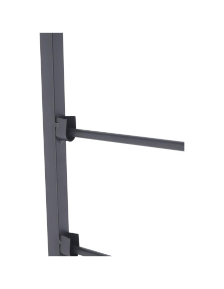 Soporte de exhibición de bufandas Philipreba 5 niveles 60x75cm Negro Soporte de exhibición de bufandas Philipreba 5 niveles 60x75cm Negro