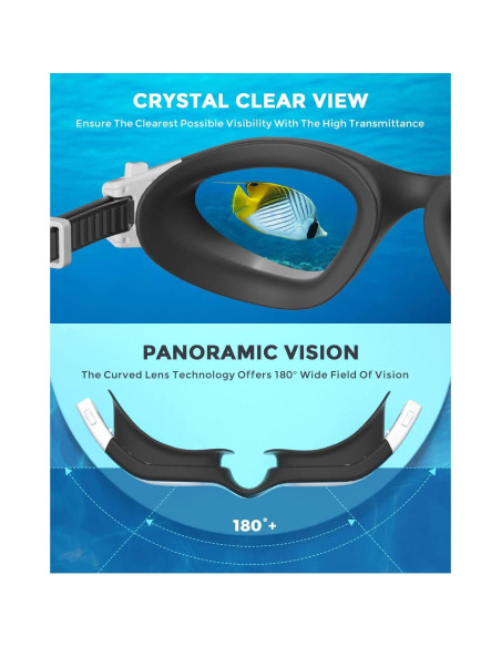 Gafas de natación OMID P2mini para niños, anti-vaho y UV Gafas de natación OMID P2mini para niños, anti-vaho y UV