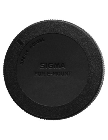 Tapa Trasera de Lente Sigma LCR-SE para Sony E - Negro