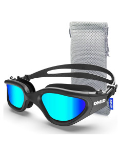 Gafas de natación OMID polarizadas antiempañantes doradas