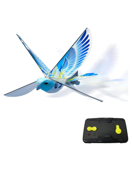 Juguete Volador RC Mukikim eBird Paloma Azul - Alas Biónicas Juguete Volador RC Mukikim eBird Paloma Azul - Alas Biónicas