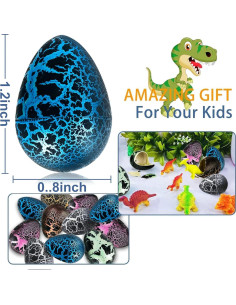 60 Rellenos de Pascua iGeeKid Huevos de Dinosaurio Mágicos 2