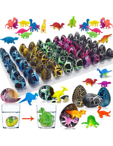 60 Rellenos de Pascua iGeeKid Huevos de Dinosaurio Mágicos