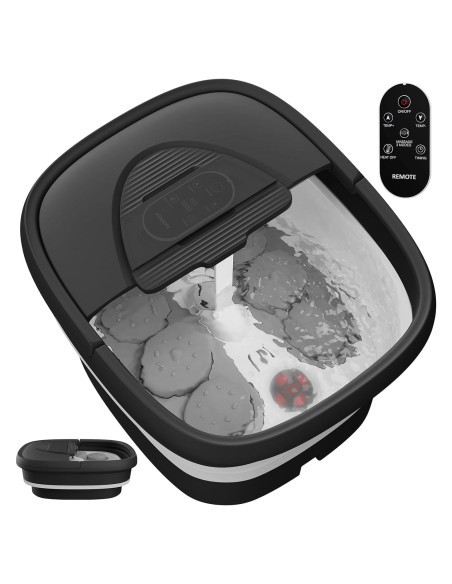 Spa para pies Beaumoi BA03H, masajista eléctrico plegable con calor Spa para pies Beaumoi BA03H, masajista eléctrico plegable con calor