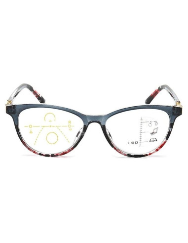Gafas de Lectura Smart Zoom Geyu Antirreflejo 2.5 Gris