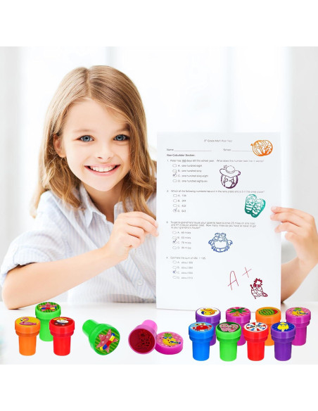 Sellos de Fiesta de Playa Cinrobiye 24 Piezas Tropicales