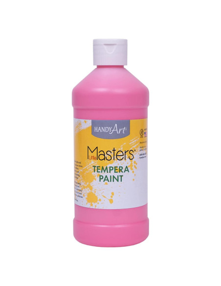 Pintura Tempera Handy Art Rosa 473 ml No Tóxica Pintura Tempera Handy Art Rosa 473 ml No Tóxica