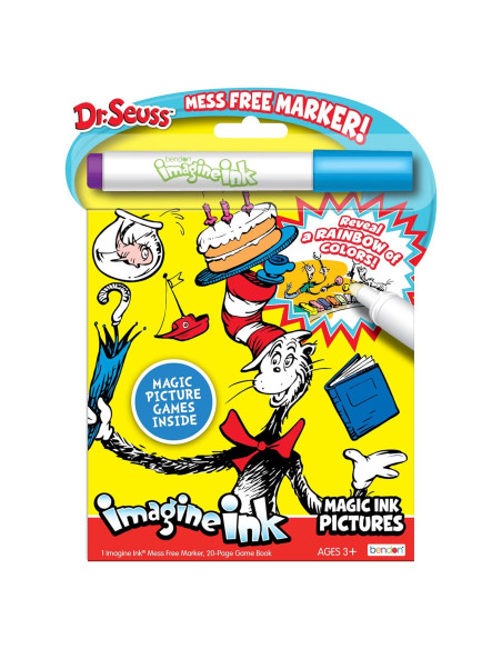 Libro de Tinta Mágica Bendon Dr. Seuss 20 Páginas Libro de Tinta Mágica Bendon Dr. Seuss 20 Páginas