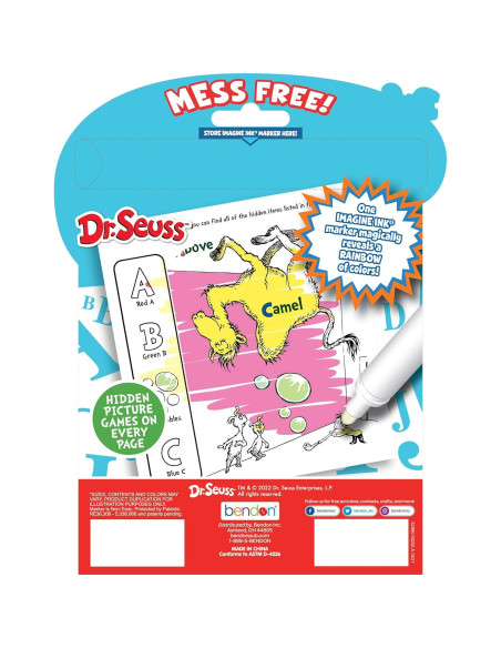 Libro de Tinta Mágica Bendon Dr. Seuss 20 Páginas Libro de Tinta Mágica Bendon Dr. Seuss 20 Páginas