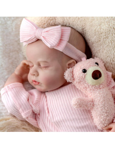 Muñeca Bebé Reborn SPICIMOMO 45.72 cm con Accesorios 2
