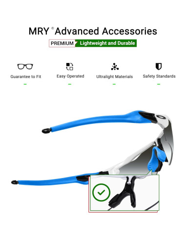 Kits Earsocks y Almohadillas Mryok para Oakley Radar EV