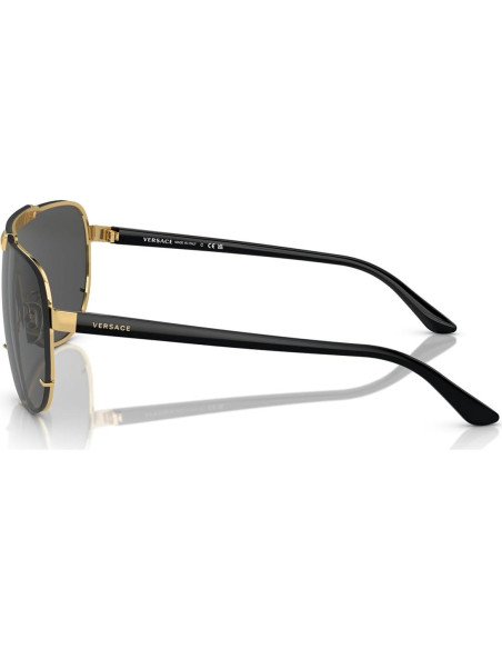 Gafas de sol Versace Hombre Marco Dorado Lentes Grises Gafas de sol Versace Hombre Marco Dorado Lentes Grises