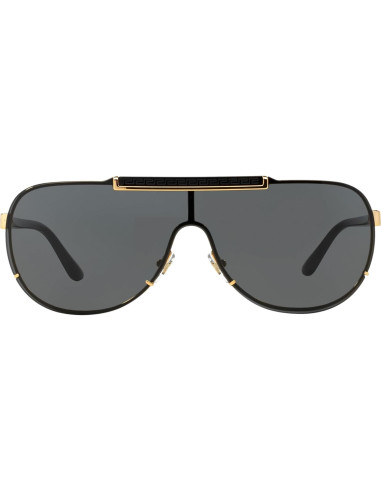 Gafas de sol Versace Hombre Marco Dorado Lentes Grises