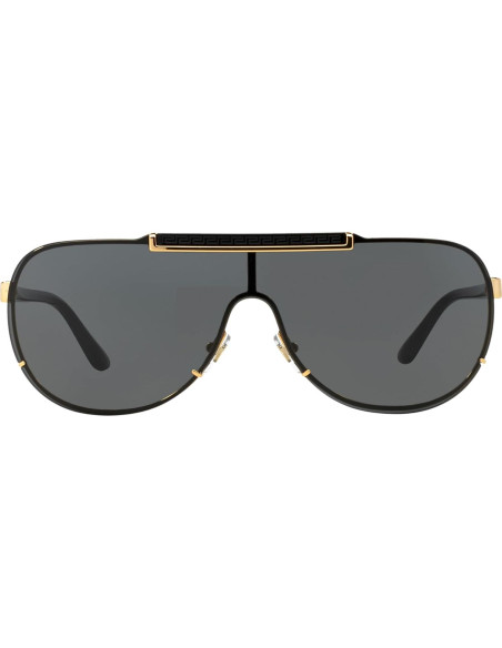 Gafas de sol Versace Hombre Marco Dorado Lentes Grises Gafas de sol Versace Hombre Marco Dorado Lentes Grises