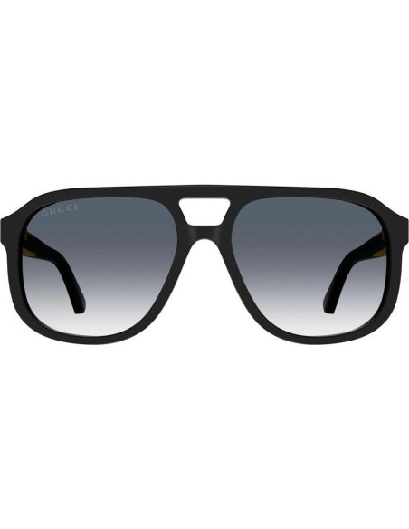 Gafas de sol piloto Gucci GG1188S Negro 58mm Unisex Gafas de sol piloto Gucci GG1188S Negro 58mm Unisex