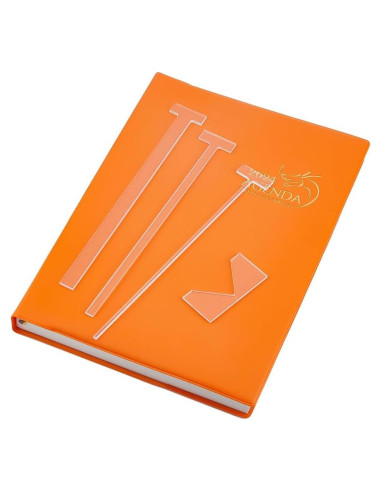 Kit de Encuadernación DICOSMETIC 4 Piezas Acrílico Transparente