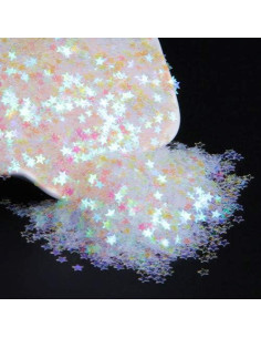 Confeti Brillante Estrella 100g Zhiheng - Manualidades y Decoración 2
