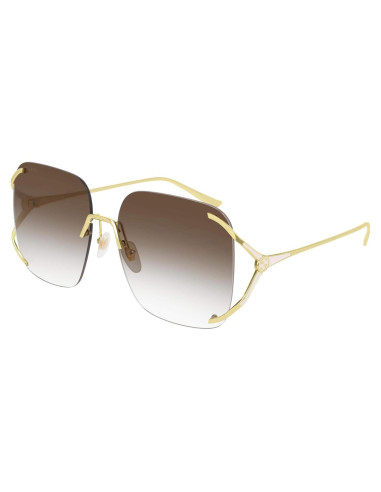Gafas de sol Gucci GG0646S Dorado/Blanco Lente 60mm