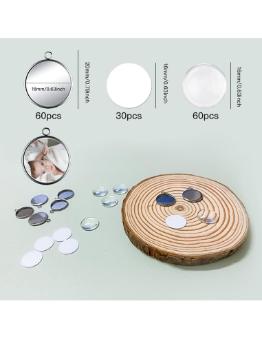 Kit de 150 Bandejas de Colgante Yountor para Sublimación DIY