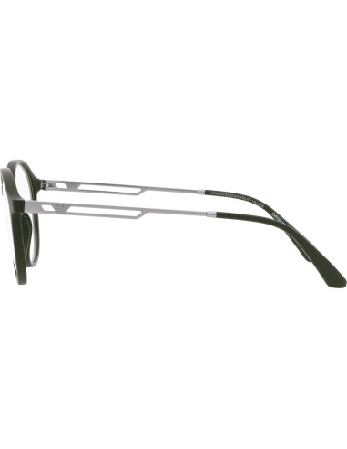 Gafas de sol redondas Emporio Armani EA3225F Verde mate