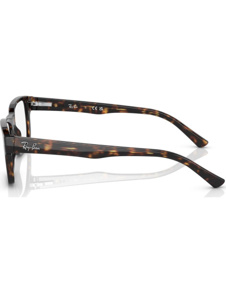 Montura Gafas Ray-Ban RX5268 Rectangular Havana 50mm Montura Gafas Ray-Ban RX5268 Rectangular Havana 50mm