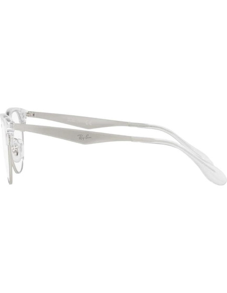 Montura Gafas Ray-Ban Rx6396 Round 51mm Plata Montura Gafas Ray-Ban Rx6396 Round 51mm Plata