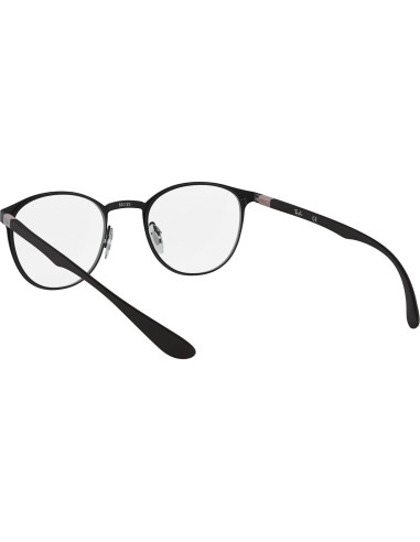 Gafas de Prescripción Ray-Ban RX6355 Redondas Negro Mate