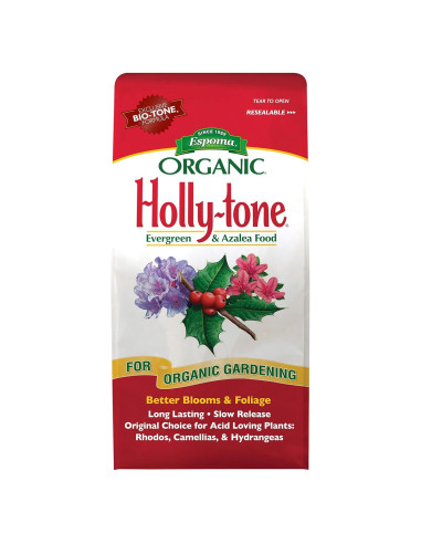 Fertilizante Orgánico Espoma Holly-Tone 4-3-4 para Plantas Ácidas 1.81 kg
