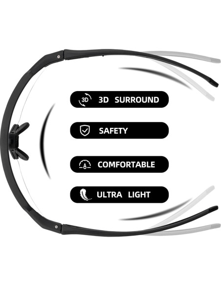 Gafas de sol fotocromáticas ROCKBROS para ciclismo UV400 Gafas de sol fotocromáticas ROCKBROS para ciclismo UV400
