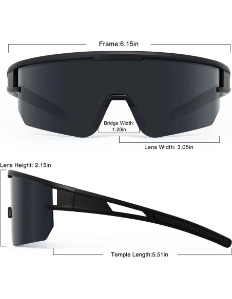 Gafas de sol AVV Baseball - Ciclismo UV400 para adultos Gafas de sol AVV Baseball - Ciclismo UV400 para adultos