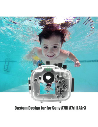 Carcasa Submarina Seafrogs para Sony A7R III y A7 III - 40m