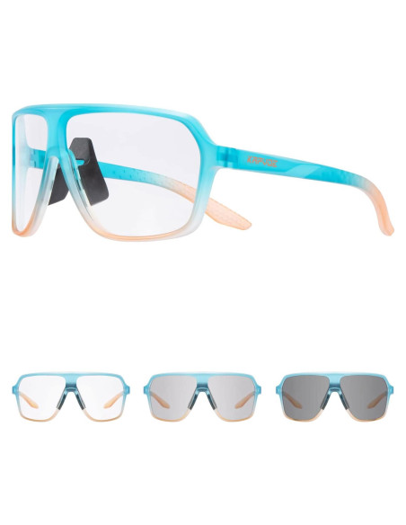 Gafas de Ciclismo KAPVOE Fotoquímicas UV400 Unisex Gafas de Ciclismo KAPVOE Fotoquímicas UV400 Unisex