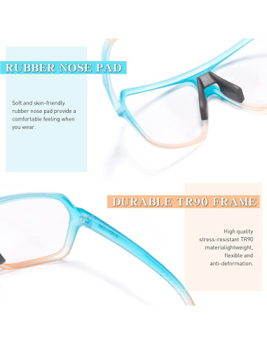 Gafas de Ciclismo KAPVOE Fotoquímicas UV400 Unisex