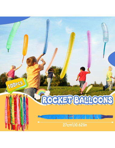 Globos Cohete Nautydaddy Paquete 100 Silbando 101.6 cm