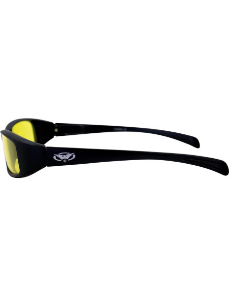 Gafas de Motocicleta Global Vision New Attitude Lentes Amarillos