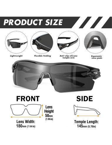 Paquete de 12 Gafas de Seguridad YENPK Z87.1 UV Anti-Rayas