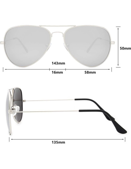 Gafas de sol polarizadas Livho Trendy UV400 para todos Gafas de sol polarizadas Livho Trendy UV400 para todos