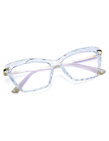 Gafas de Ojo de Gato FEISEDY con Bloqueo Luz Azul 55mm