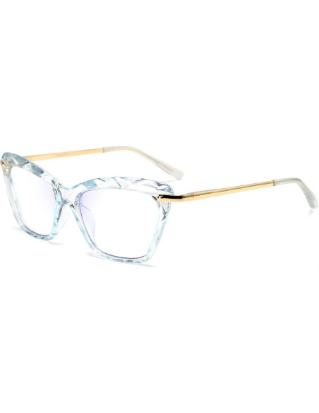 Gafas de Ojo de Gato FEISEDY con Bloqueo Luz Azul 55mm Gafas de Ojo de Gato FEISEDY con Bloqueo Luz Azul 55mm