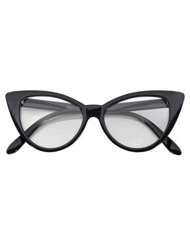 Gafas de Sol Cateye Mujeres Retro 50mm Lente UV