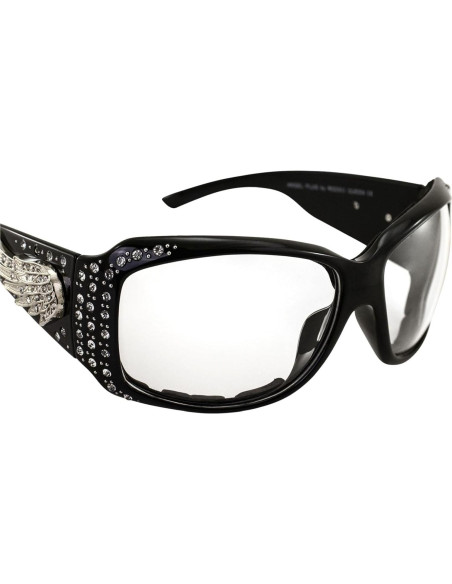 Gafas de Sol Acolchadas Global Vision para Mujeres con Strass Gafas de Sol Acolchadas Global Vision para Mujeres con Strass
