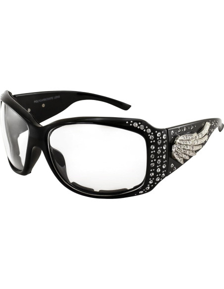 Gafas de Sol Acolchadas Global Vision para Mujeres con Strass Gafas de Sol Acolchadas Global Vision para Mujeres con Strass
