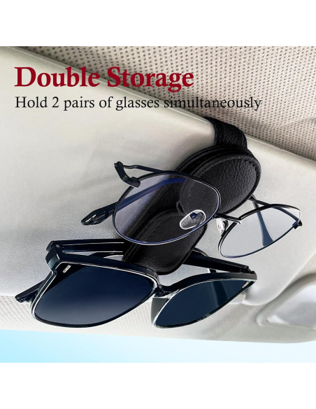 Soporte de Gafas KIWEN SH-001 Magnético para Coche Negro Soporte de Gafas KIWEN SH-001 Magnético para Coche Negro