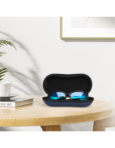 Funda de Gafas Fintie AGSB Azul Dura EVA Resistente Funda de Gafas Fintie AGSB Azul Dura EVA Resistente