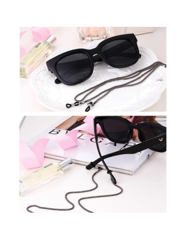 Cadena para Gafas Whaline 3 Piezas Soporte y Conectores