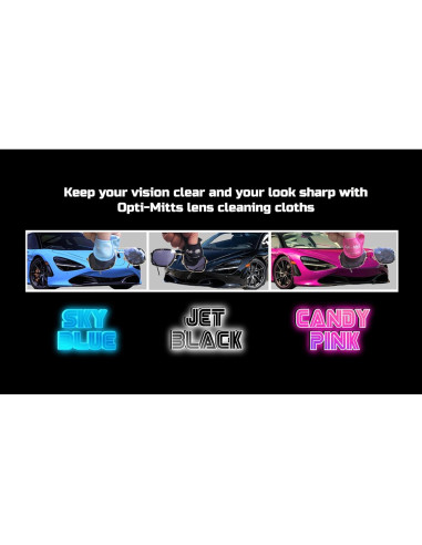 Paño de Limpieza FLEISHER'S Opti-Mitts 3 Piezas Microfibra