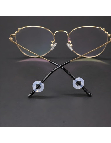 Grapas Antideslizantes para Gafas - 6 Pares de Silicona