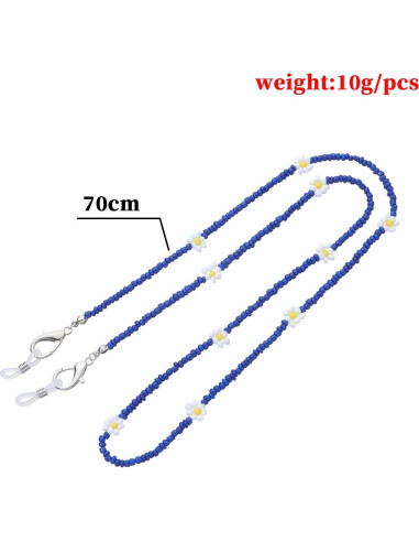 CORDONES PARA GAFAS CHENLANLAN CON DISEÑO FLORAL 64-77 CM
